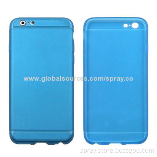 Ultra-thin 0.4mm Matte TPU Cover for New iPhone, Various Colors Available